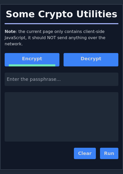 Capture d'écran du minisite
