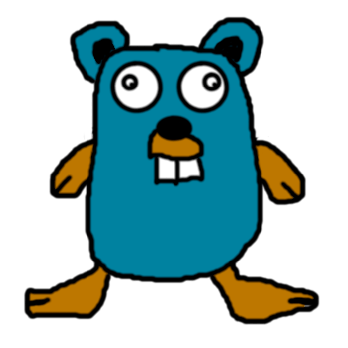 J'ai redessiné le logo de Go, c'est pas super joli