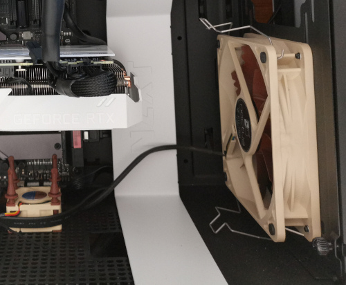 Ajout d'un ventilo d'entrée