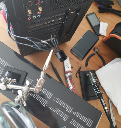 Tentative de création d'une prise ATX home made